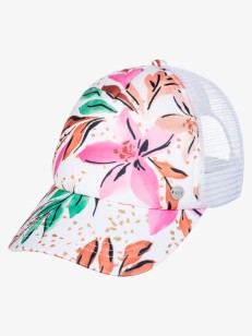 Roxy BEAUTIFUL MORNING WHITE HAPPY TROPICAL SWIM damen  baseballmütze