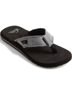 Quiksilver MONKEY ABYSS BLACK 3 žabky pánské