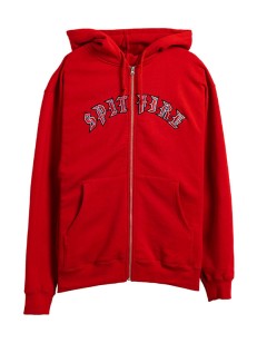 Spitfire OLD E EMB RED w/ BLACK, RED & WHITE Embr