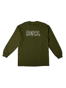 Real DEEDS MILITARY GREEN w/ WHITE Print